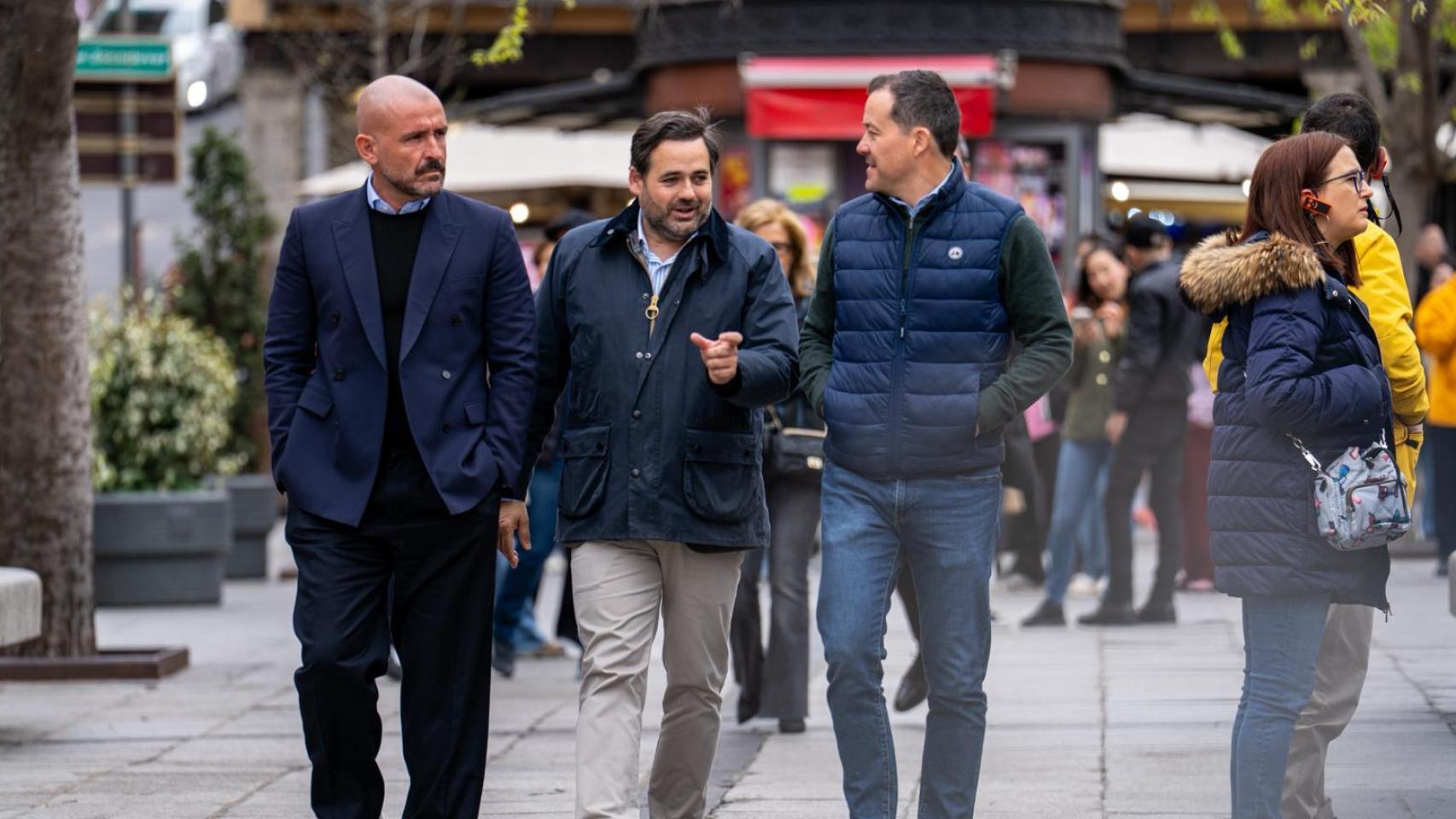 De izquierda a derecha. Jaime de los Santos, Paco Núñez y Carlos Velázquez.