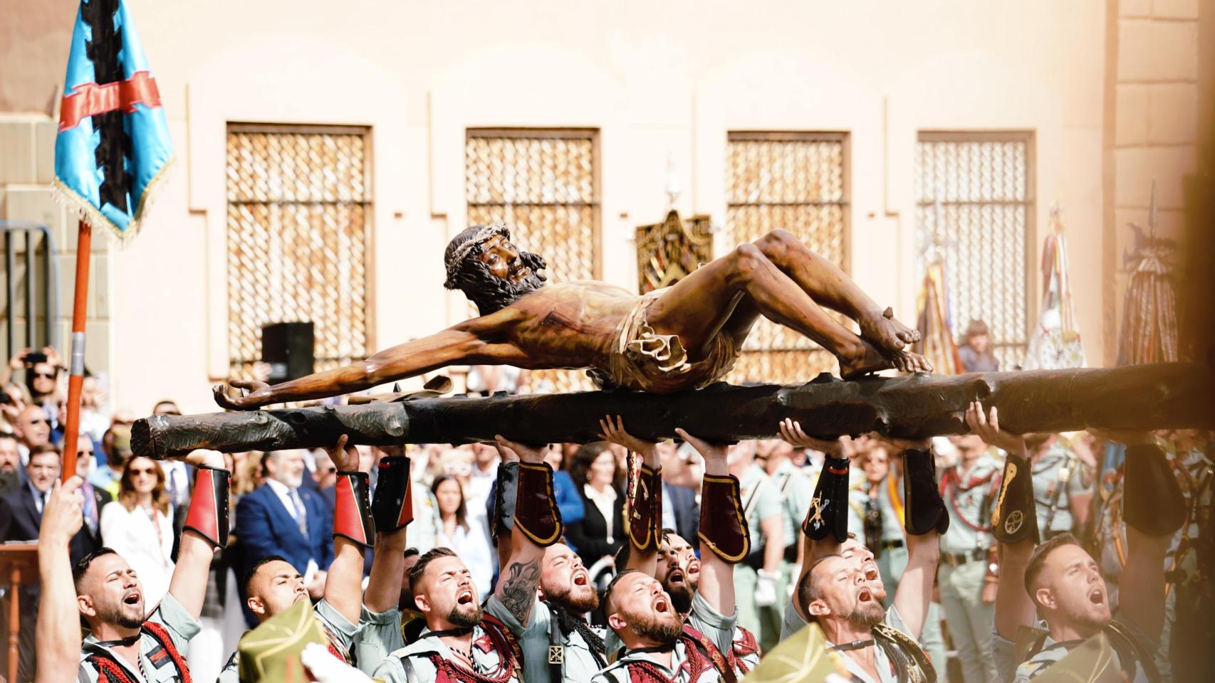 Una imagen del Cristo de la Buena Muerte.