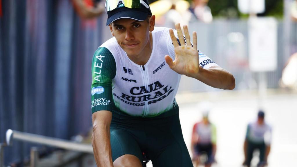 El ciclista alteano Jaume Guardeño.