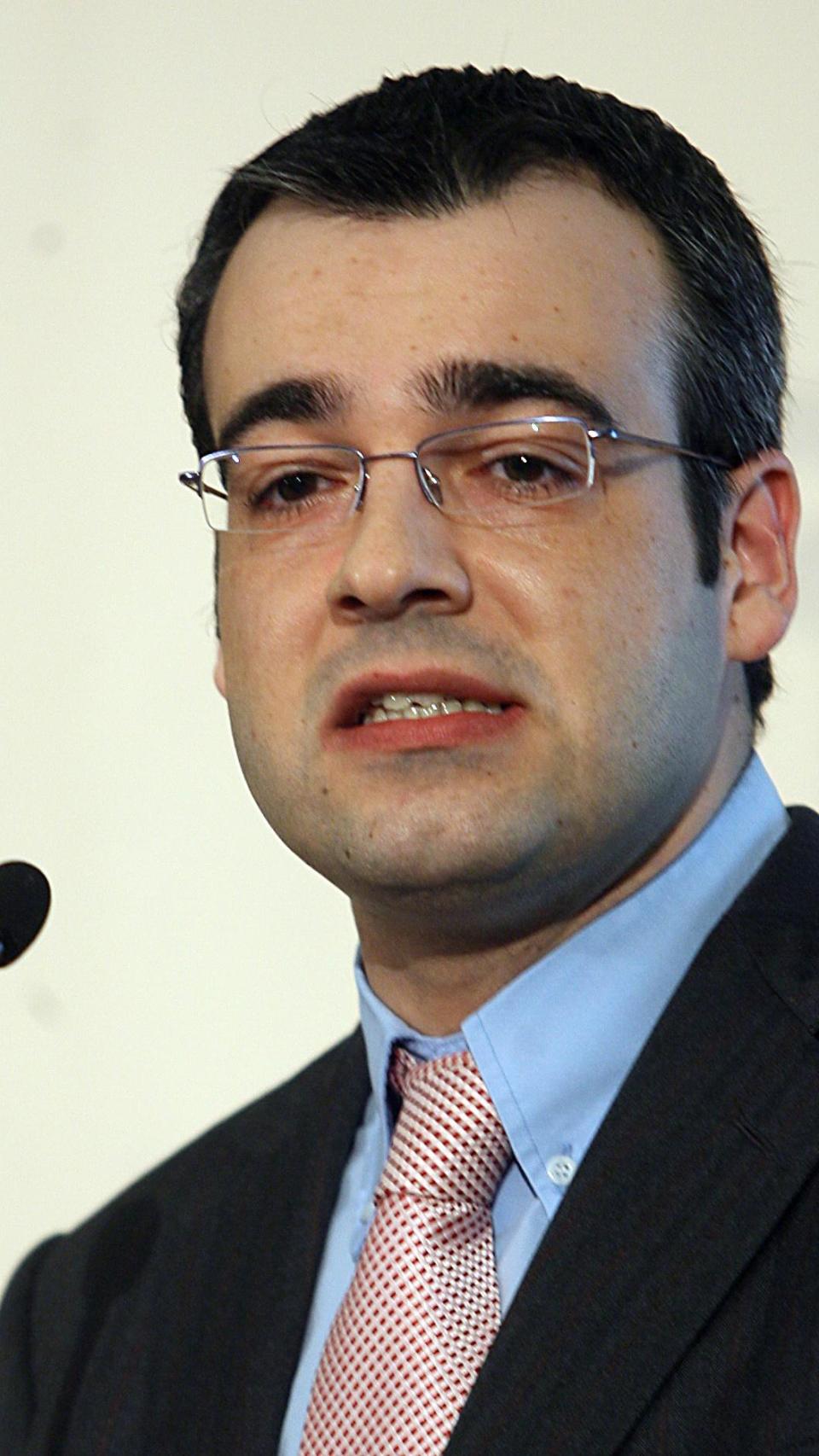 Maurici Lucena, en 2009, durante un desayuno informativo como presidente del Consejo de la Agencia Espacial Europea, cuando su perfil aún era el de un joven tecnócrata vinculado a la innovación y la política industrial, lejos todavía del poder que años después concentraría al frente de la mayor red aeroportuaria del país.
