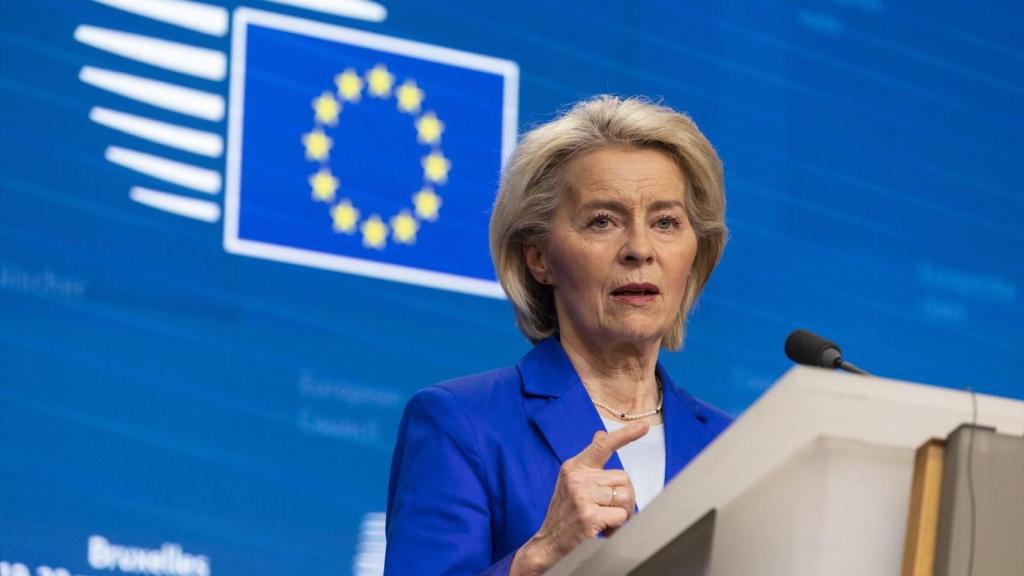 Presidenta de la Comisión Europea, Ursula Von der Leyen.