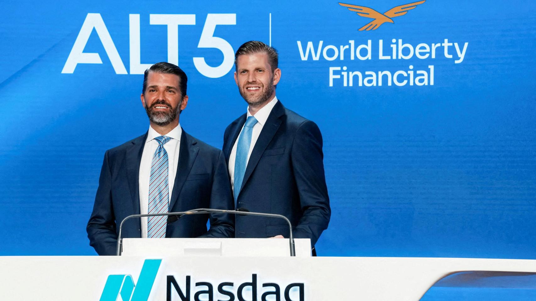 Donald Trump Jr. y Eric Trump el pasado agosto en Nueva York.