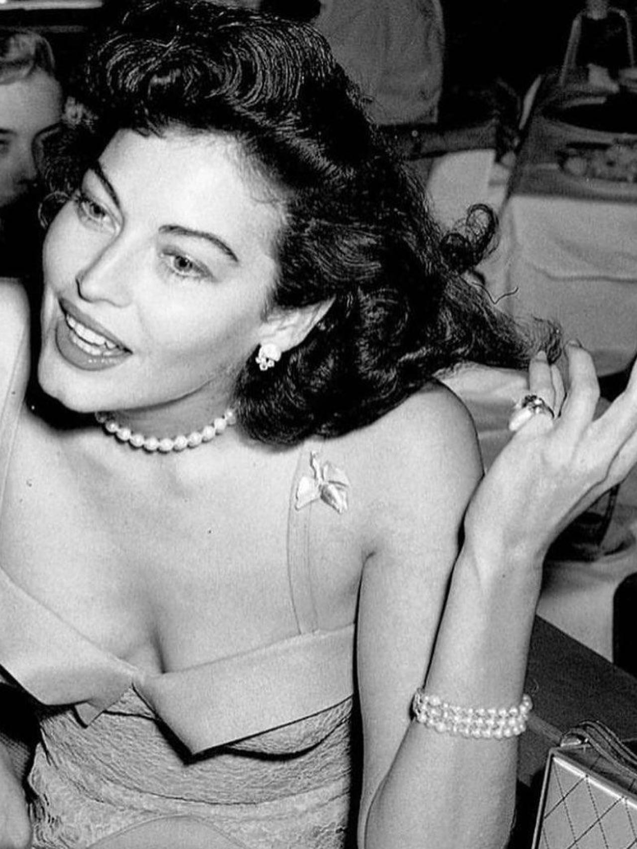 Ava Gardner.