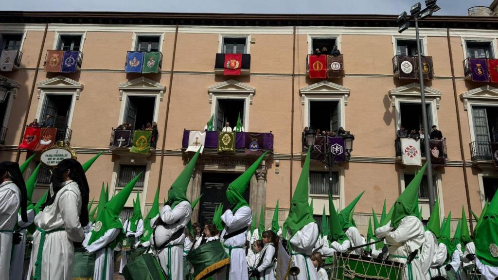 Cofradía de las Siete Palabras en Zaragoza.