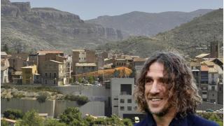 Asamblea de La Pobla de Segur y Carles Puyol.
