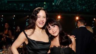 Aitana y Rosalía en una fotografía juntas.