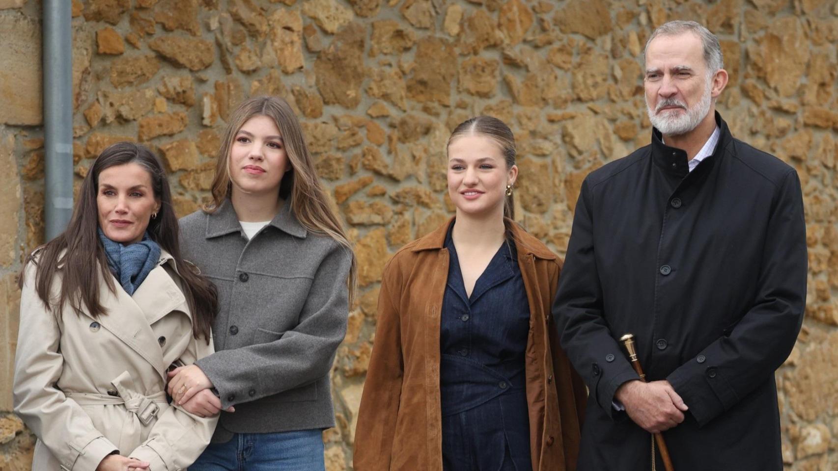 La Familia Real en una fotografía de archivo.