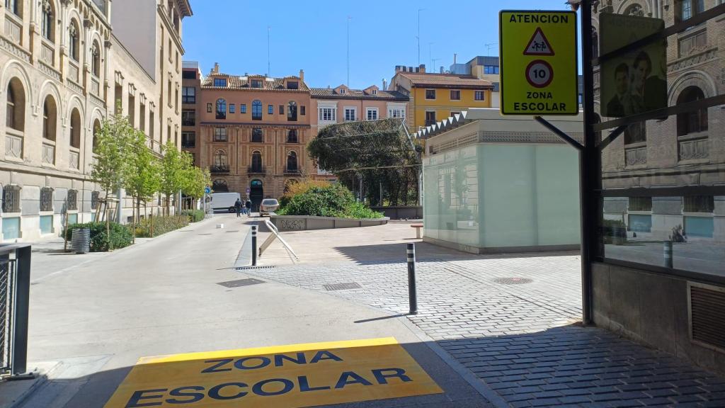 La Plaza Salamero de Zaragoza.