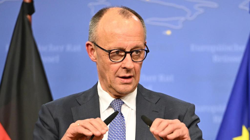 El canciller alemán, Friedrich Merz.