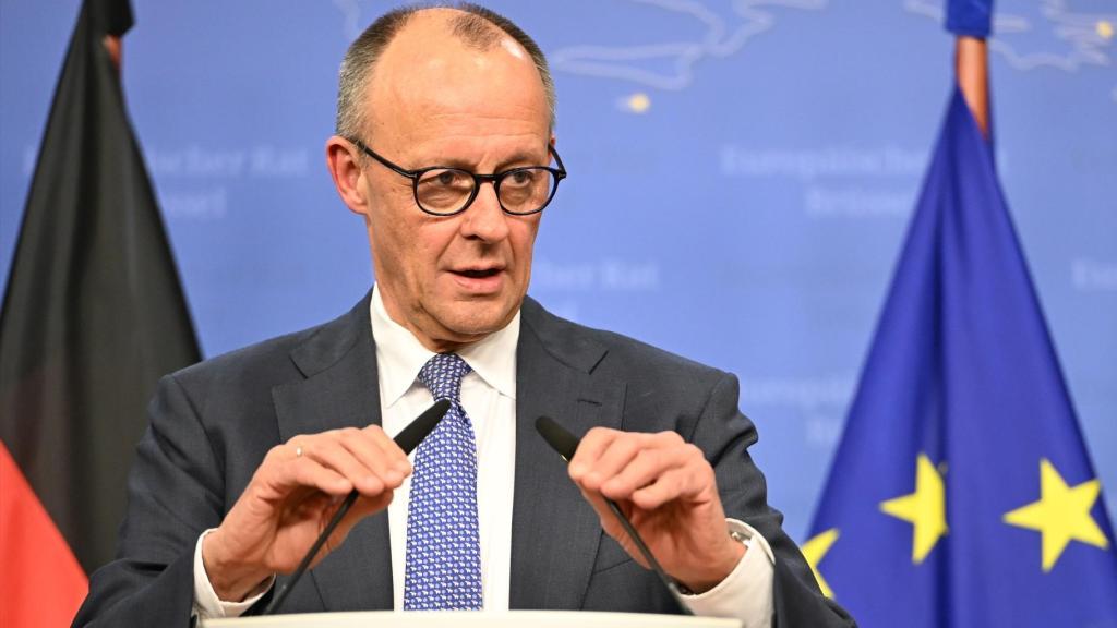 El canciller alemán, Friedrich Merz.