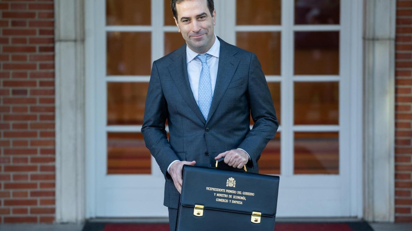 El vicepresidente primero y ministro de Economía, Comercio y Empresa, Carlos Cuerpo.