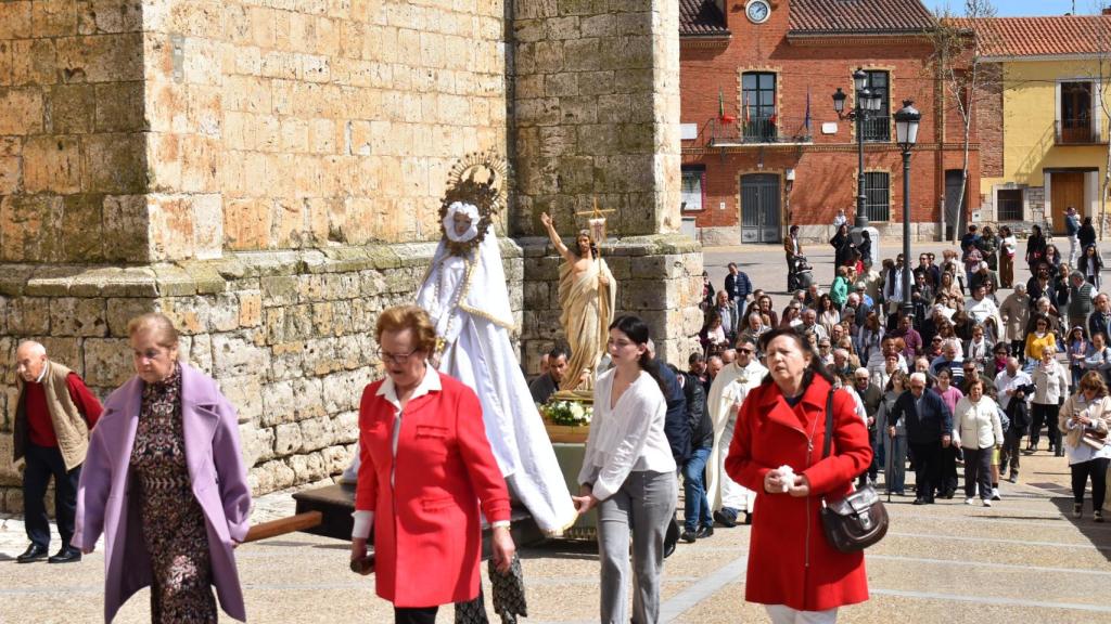 Domingo de resurrección en el municipio de Cigales