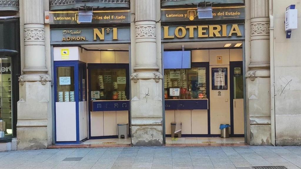 Lotería Doña Isabel, Zaragoza.
