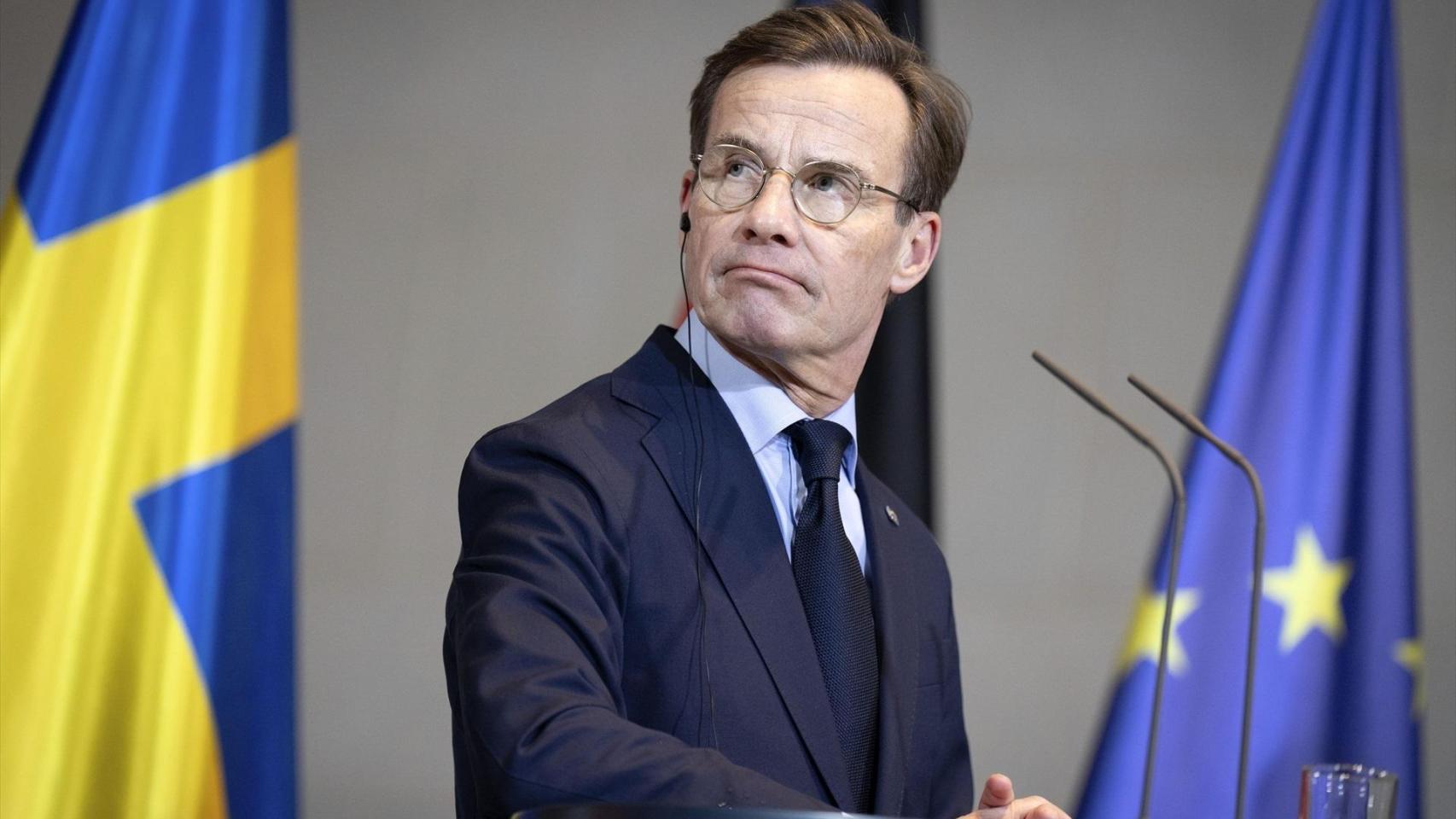 El primer ministro sueco, Ulf Kristersson.