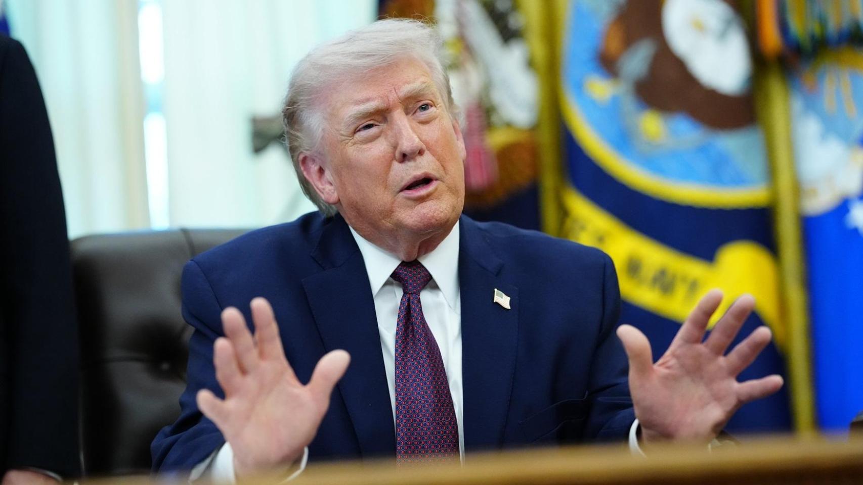 El presidente de Estados Unidos, Donald Trump.