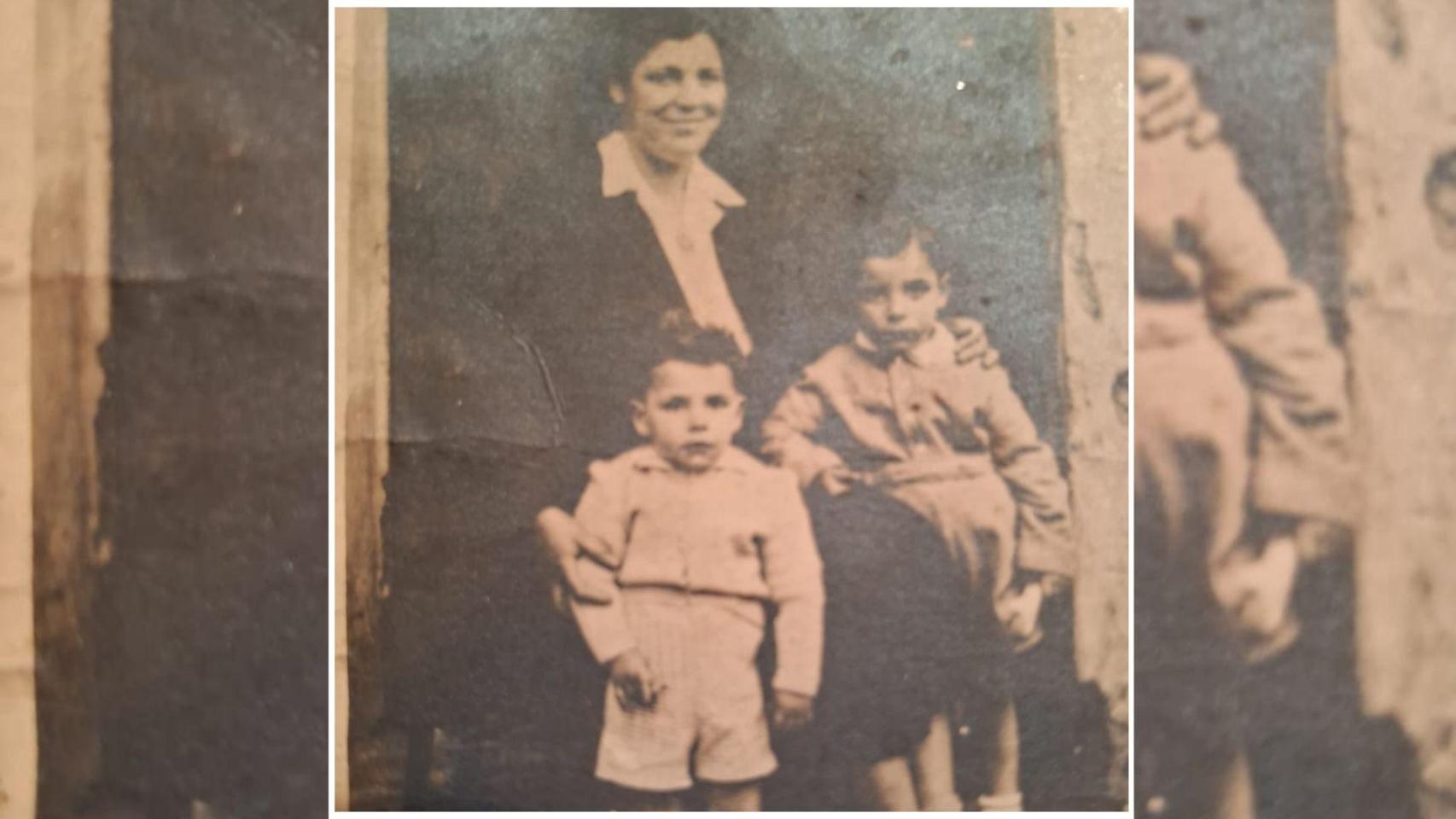 La familia de Vanesa, argentina de origen gallego, cuyos familiares emigraron desde Santiso a Buenos Aires.