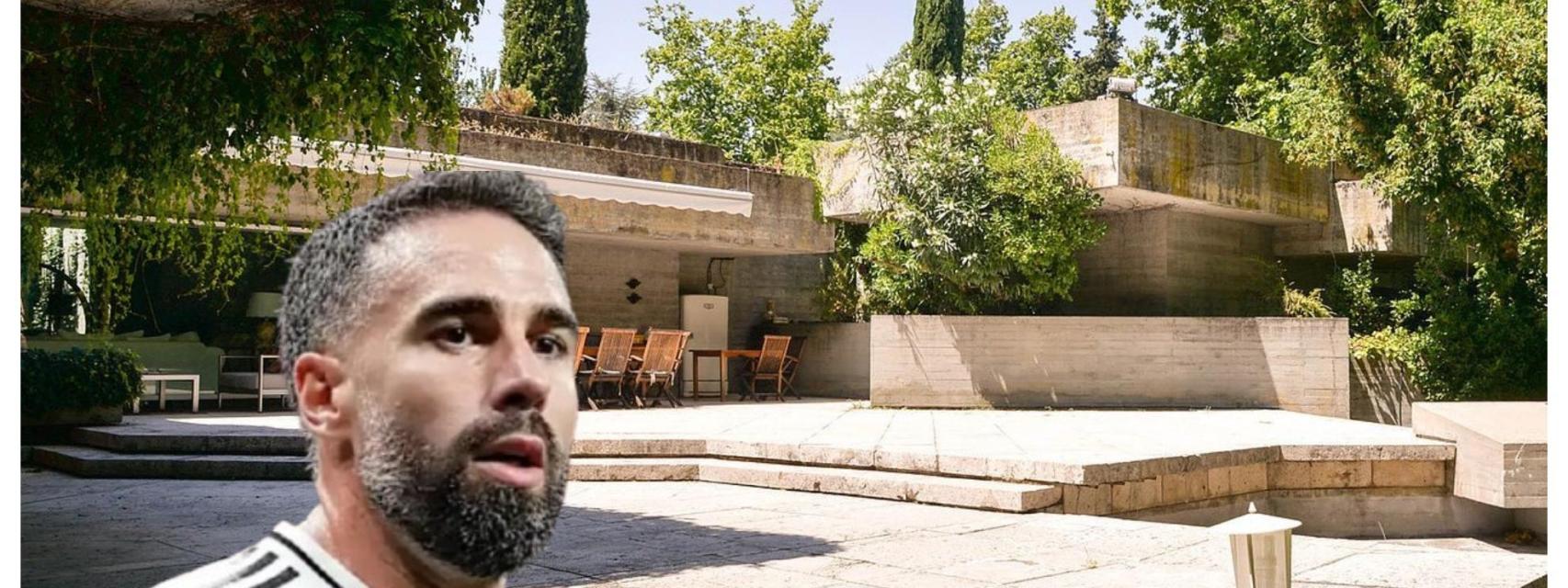 Montaje de la casa de Dani Carvajal.