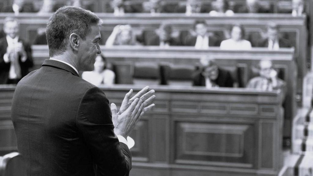 Pedro Sánchez, durante su última investidura.