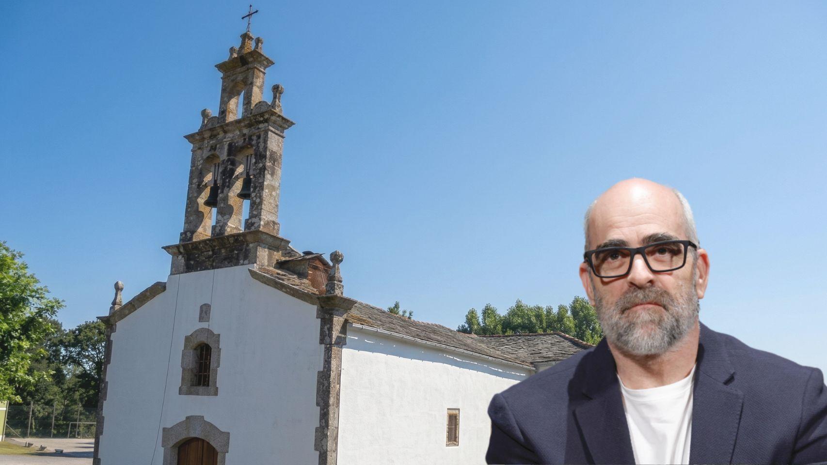 El refugio de Luis Tosar (54 años) en un pueblo de Lugo