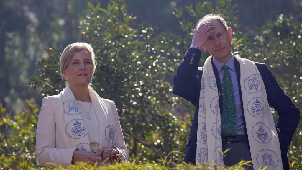 El Príncipe Eduardo y Sofía, en una instantánea de archivo.