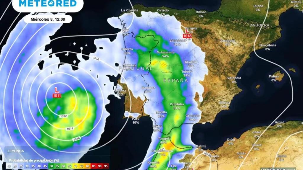 Meteored confirma un cambio de tiempo para los próximos días: lluvias y tormentas tras la Semana Santa
