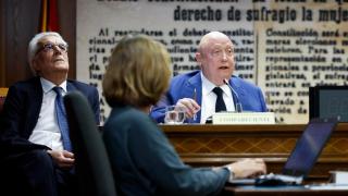 Fernando Samper, durante su comparecencia en el Senado