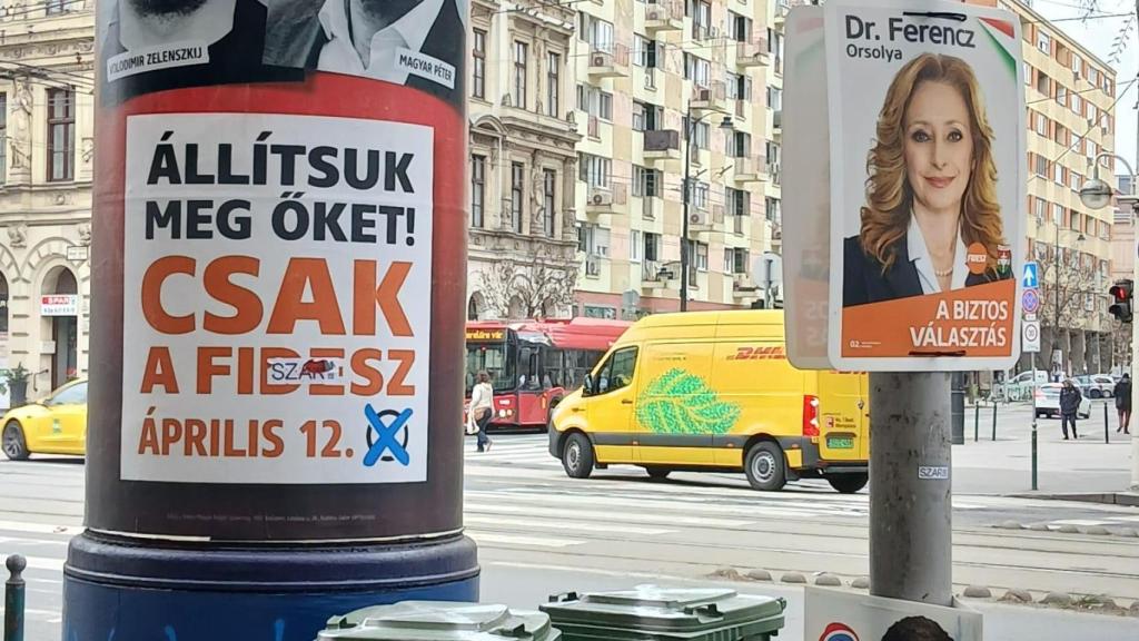 Electoral poster They are dangerous, let's stop them.