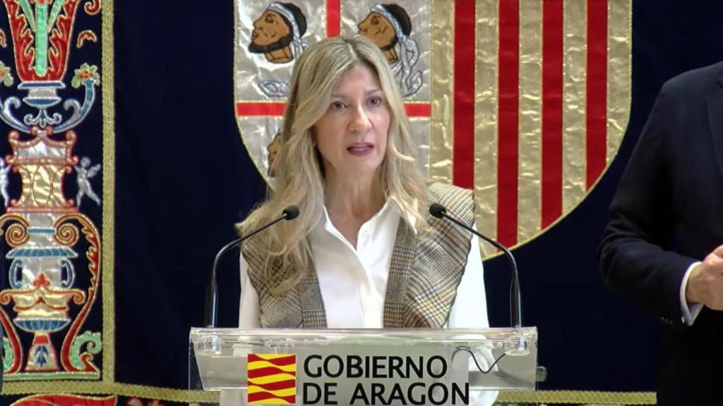 Vaquero, este lunes tras la reunión con los agentes sociales.