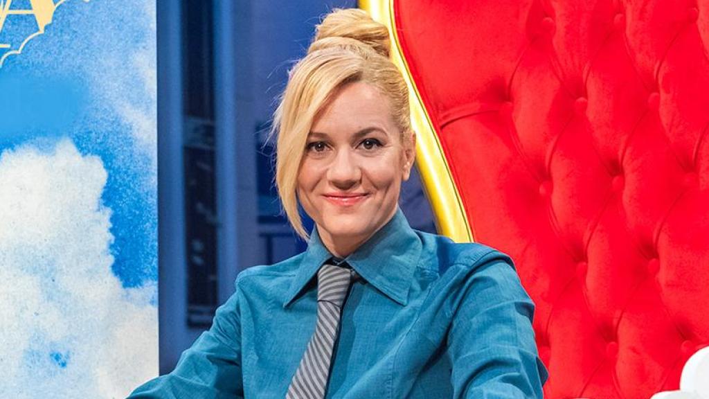 Henar Álvarez, presentadora de 'Al cielo con ella'.