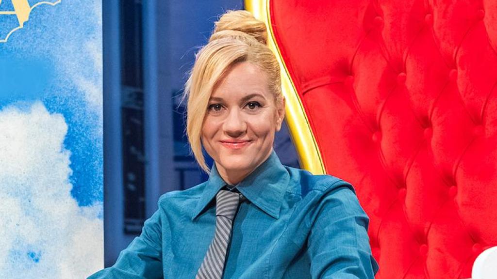 Henar Álvarez, presentadora de 'Al cielo con ella'.