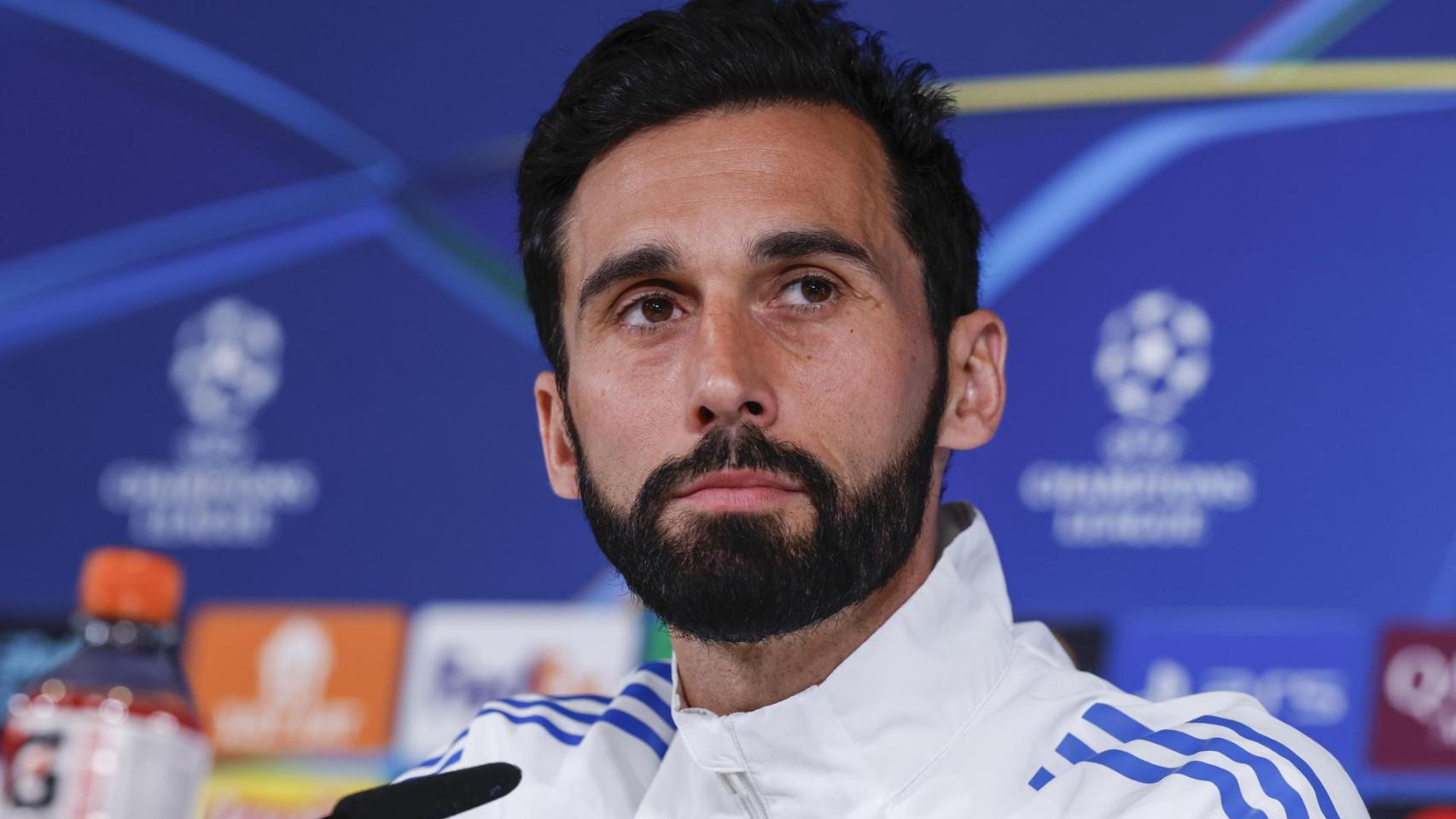 Arbeloa, durante la rueda de prensa previa contra el Bayern.