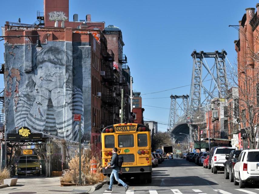 Un mural en una de las calles de este increíble barrio.
