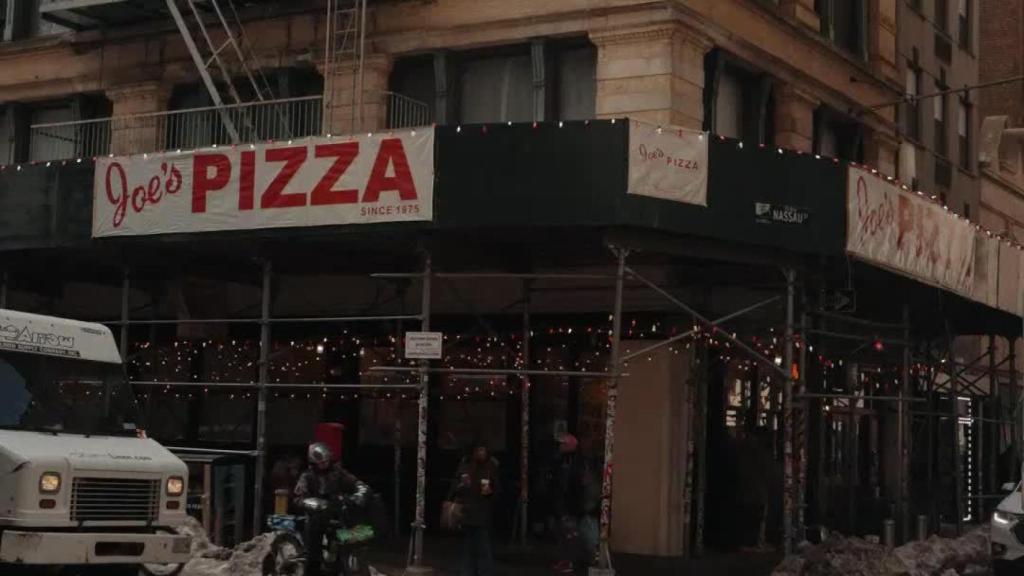 El mítico restaurante Joe's Pizza de Wiliamsburg.