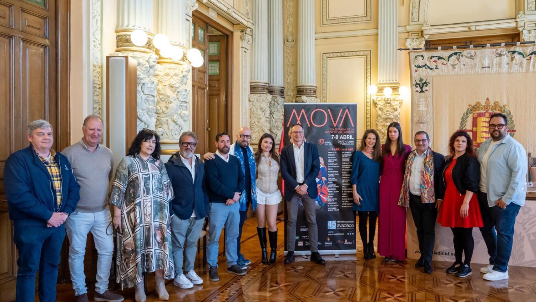Presentación de la XIX Semana de la Moda de Valladolid.