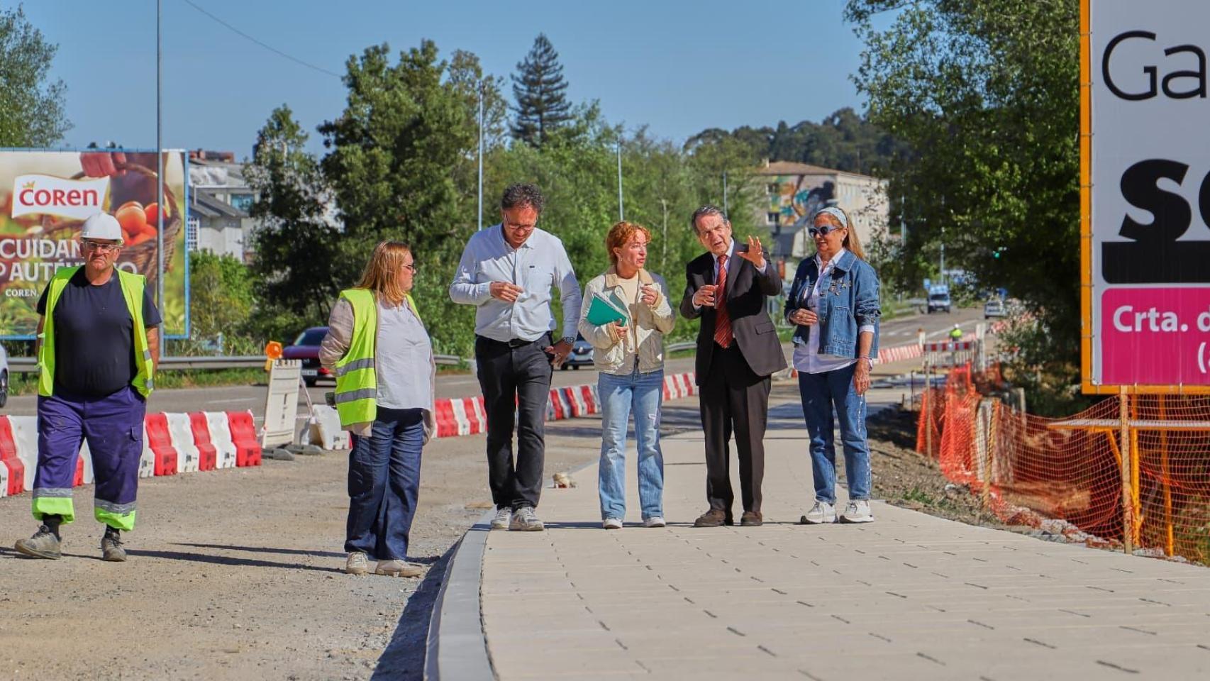 Vigo mejora el acceso al Álvaro Cunqueiro con una nueva humanización de medio kilómetro