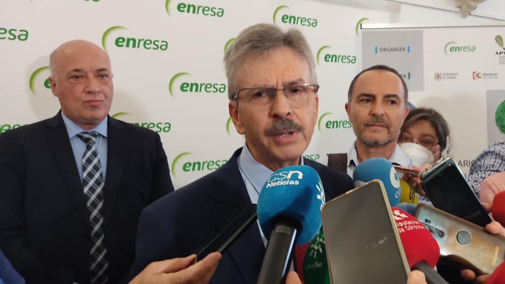 El presidente de Enresa, José Luis Navarro, ahora consejero dominical de Redeia.