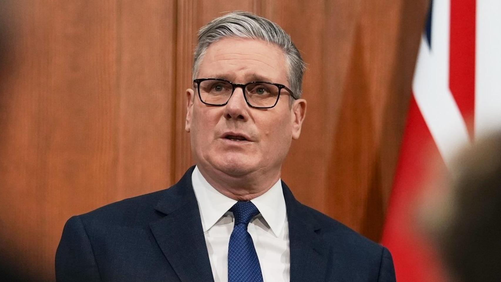 Keir Starmer, primer ministro de Reino Unido.