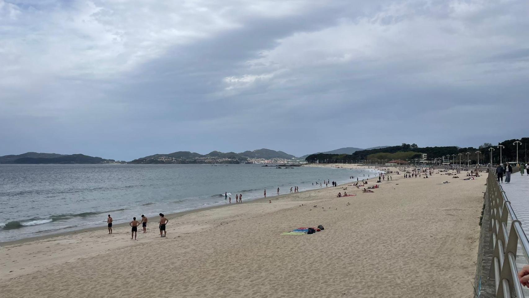 Cambio radical de tiempo en Vigo: del calor veraniego a los chubascos en apenas unas horas