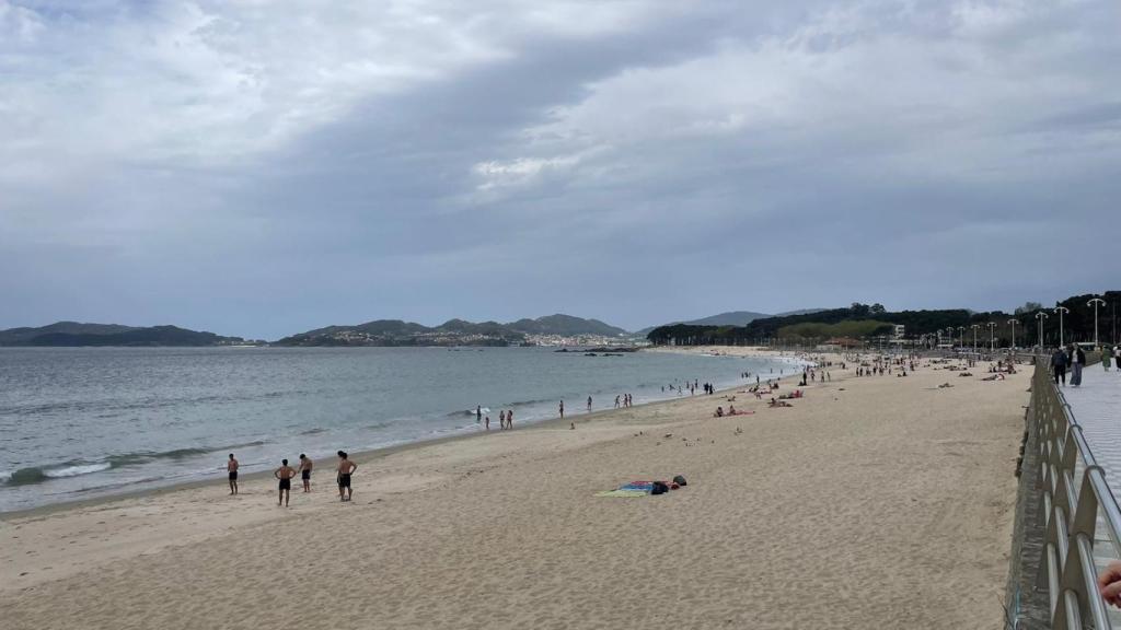 Cambio radical de tiempo en Vigo: del calor veraniego a los chubascos en apenas unas horas