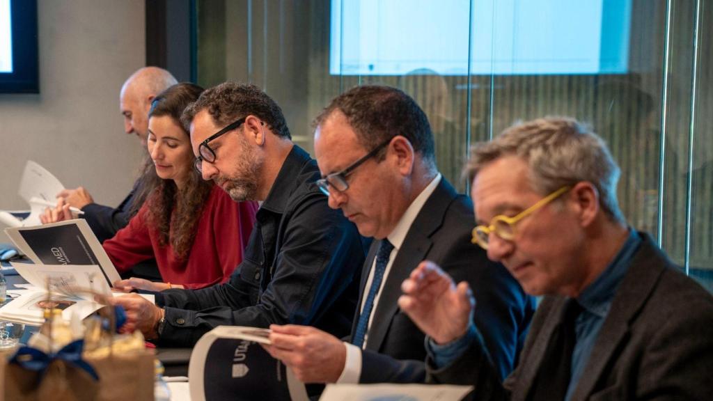 Un momento de la constitución del Consejo Social de UTAMED.