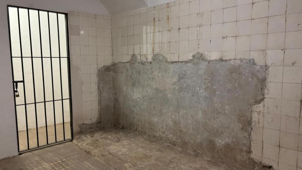 El interior del refugio de El Capricho