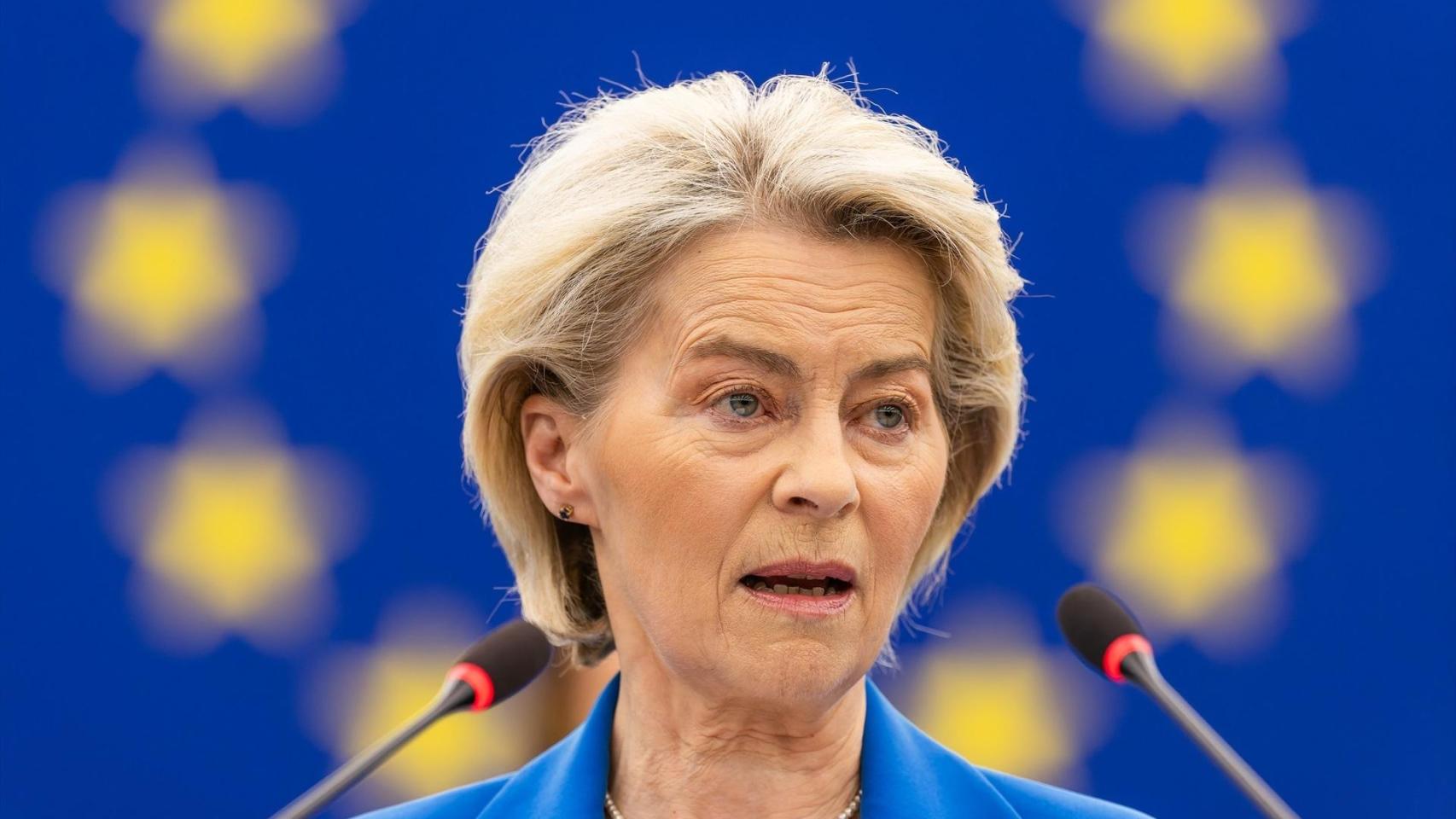 La presidenta de la Comisión Europea, Ursula von der Leyen.