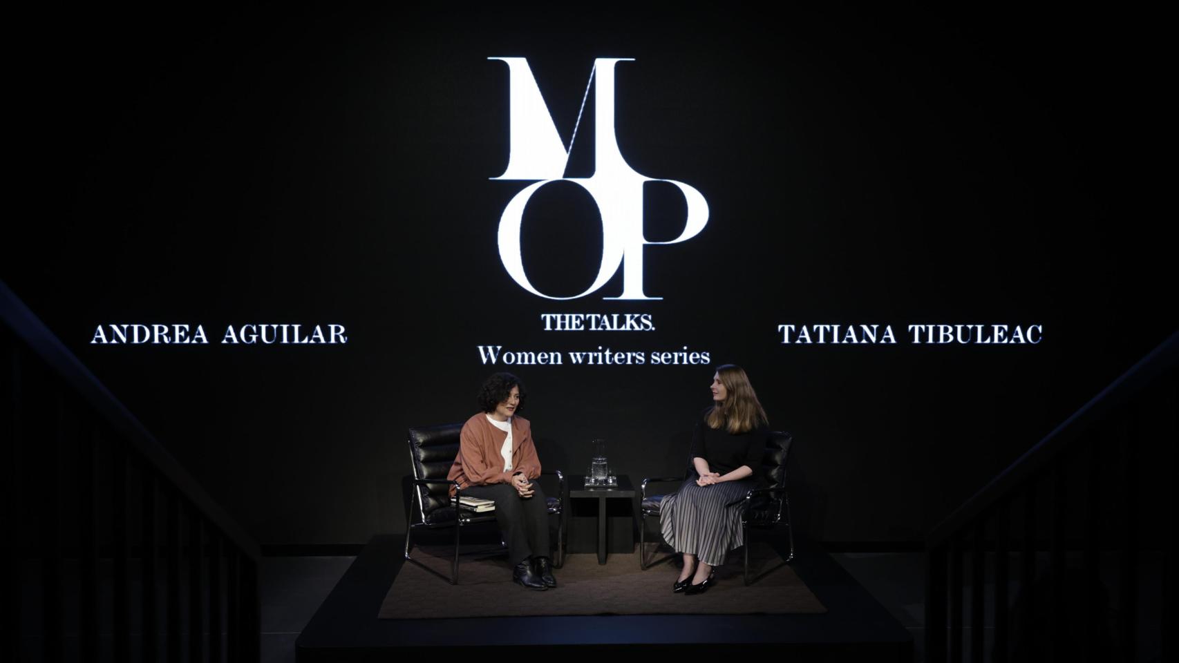 Tatiana Ţîbuleac y Andrea Aguilar