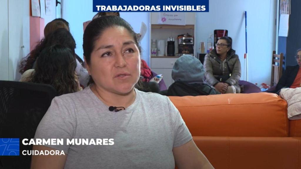 Carmen Munares, cuidadora.