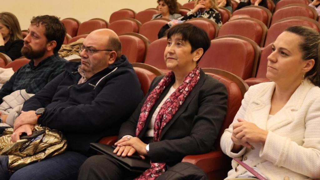 Olga López, en un acto institucional.