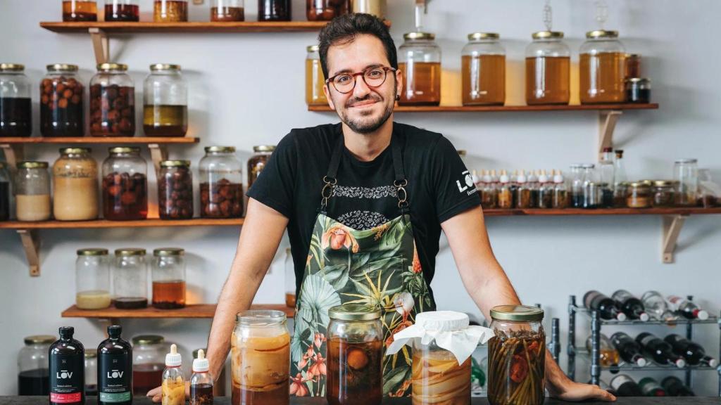 Robert Ruiz, al frente de Lov Ferments.