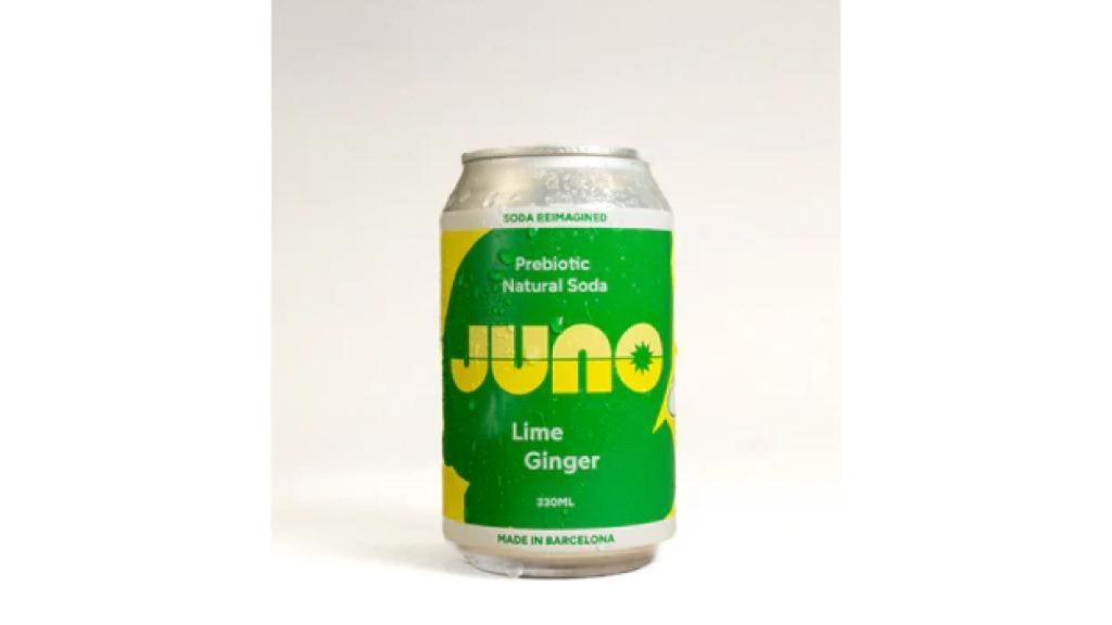 All Natural, una de las soda prebióticas de Juno de Tiny Soda.