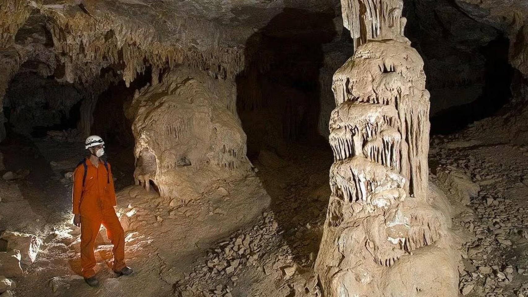 Fotografía de una cueva al sur de las montañas del Atlas.