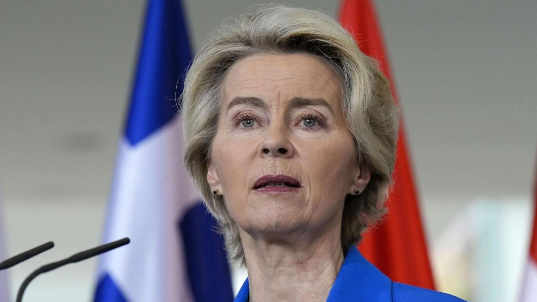 Ursula von der Leyen, Presidenta de la Comisión Europea.