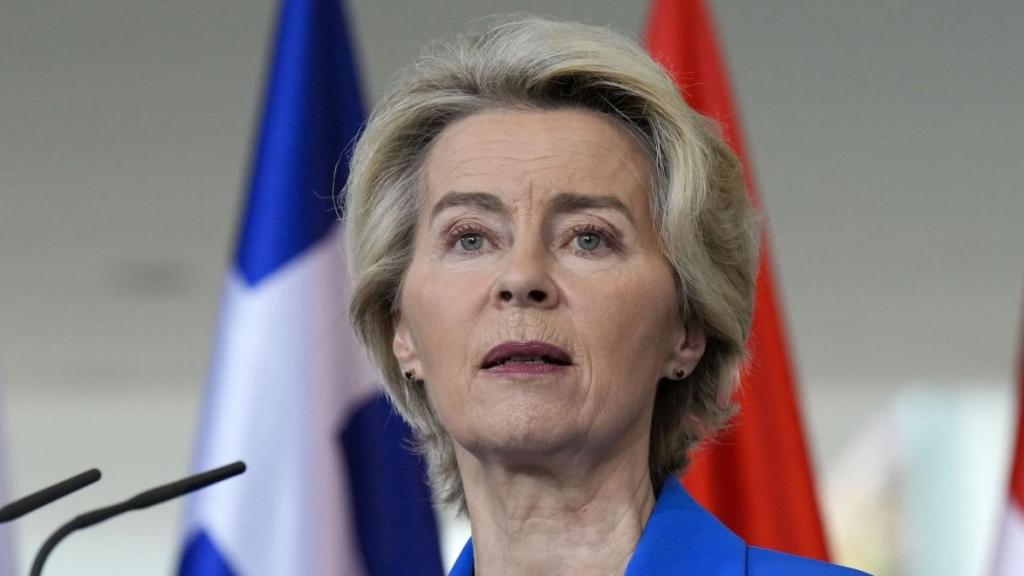 Ursula von der Leyen, Presidenta de la Comisión Europea.